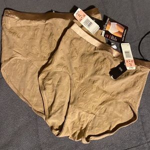 Olga 2-pack secret shapers panties NWT